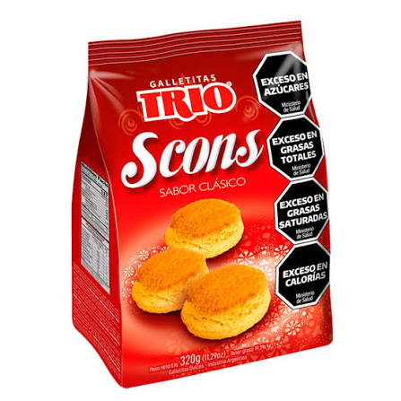 GALLETITAS TRIO SCONS 320GR
